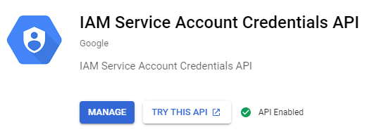 Google ADC with short-lived credential