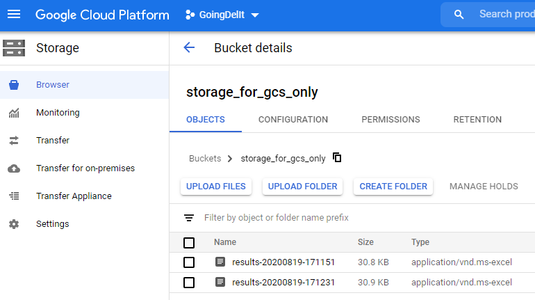 Google ADC with short-lived credential