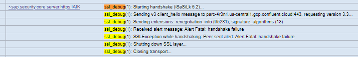 Troubleshoot TLS 1.2 with Elliptic-curve cryptography in SAP PO